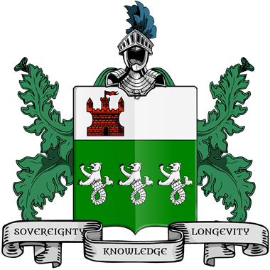 your coat of arms with ornaments