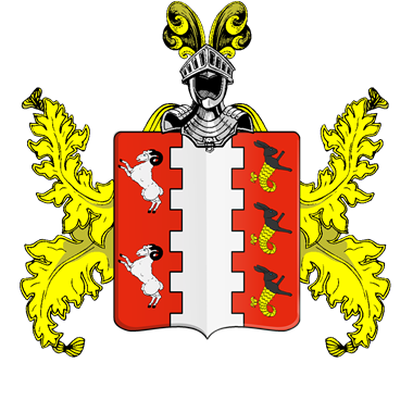 your coat of arms with ornaments