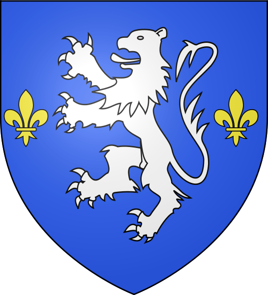 Examples of shield with single or multiple colors: Shield of Nogent le Rotrou