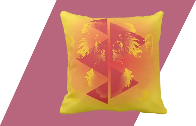family crests cushion